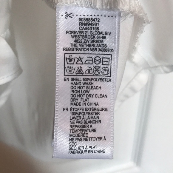 Tuxedo style blouse - Picture 4 of 4